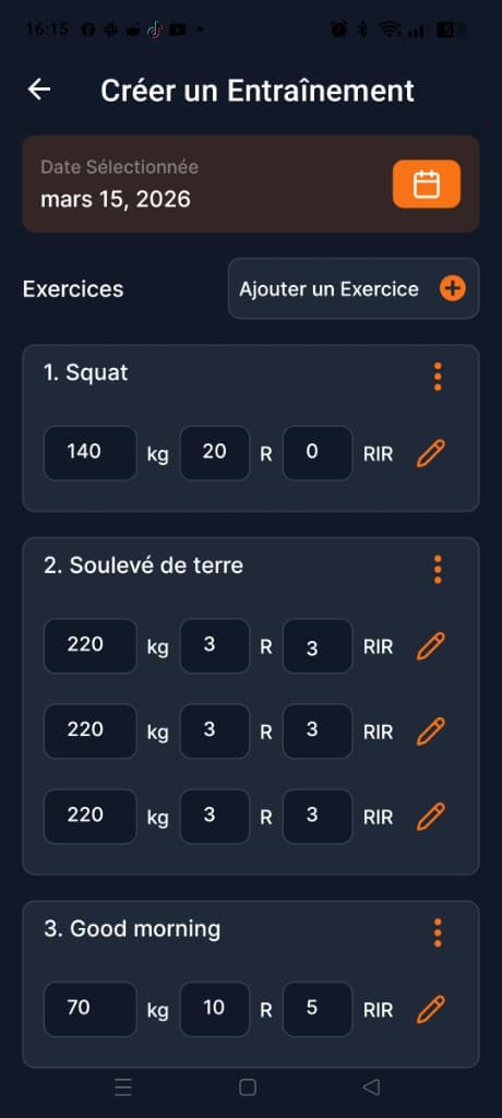 LiftGraph screenshot 2