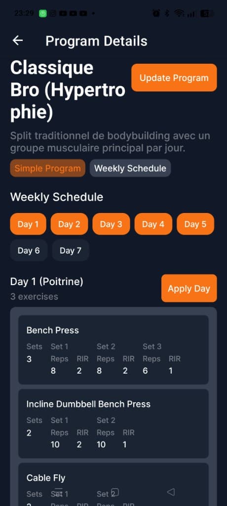 LiftGraph screenshot 4