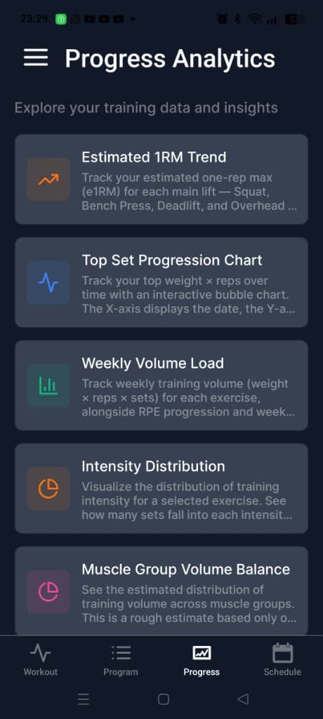 LiftGraph screenshot 9